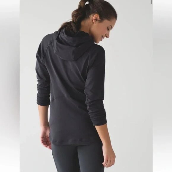 Lululemon Ready to Rulu Black Hoodie I Size 6 - Picture 2 of 5